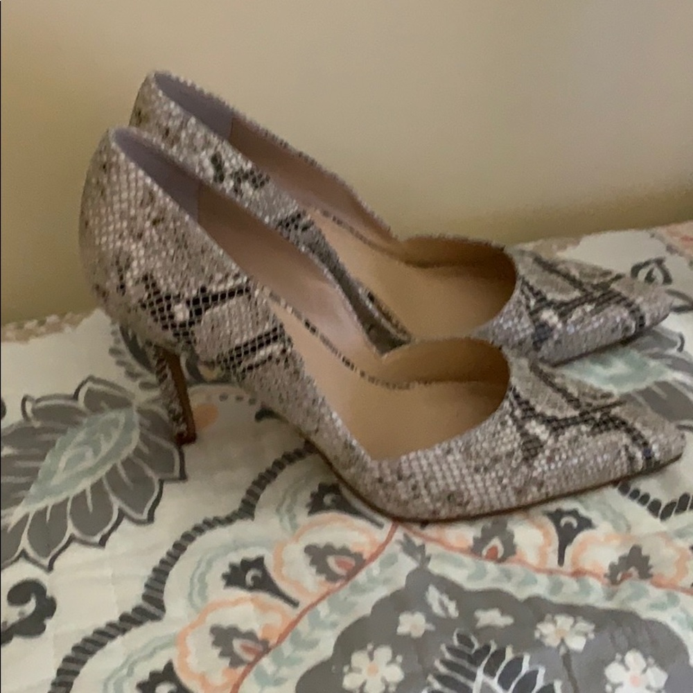 Vince Camuto Snakeskin Pumps